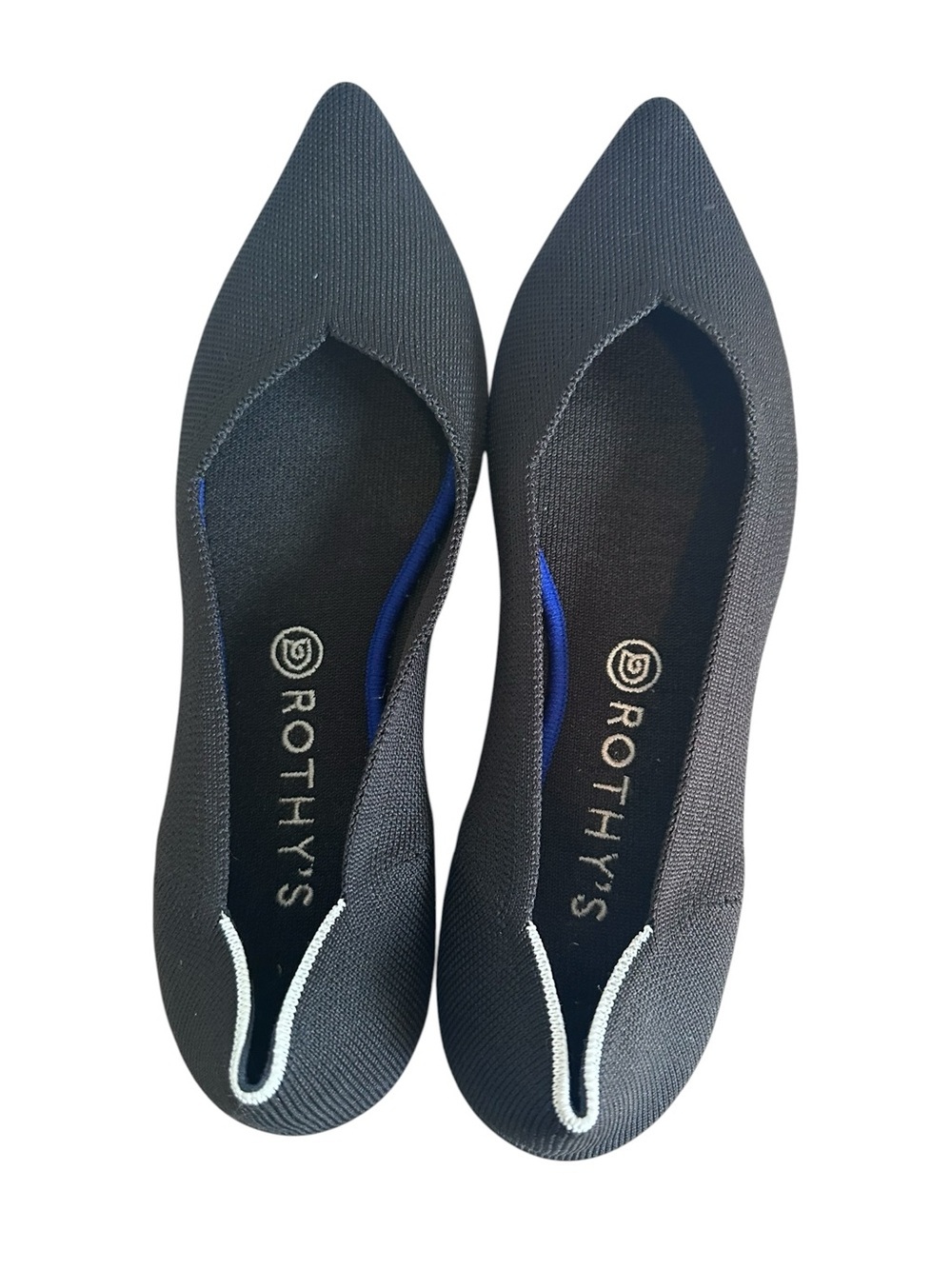 Rothys Points flats black size 11.5